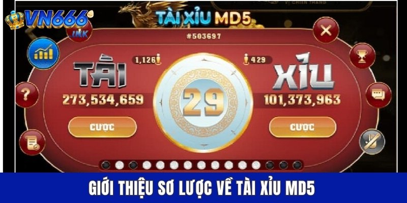 Giới thiệu sơ lược về tài xỉu MD5